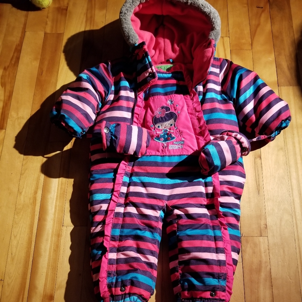 ensemble manteau bebe fille